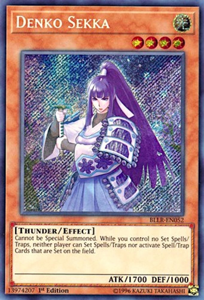 Denko Sekka (BLLR-EN052) - Secret Rare