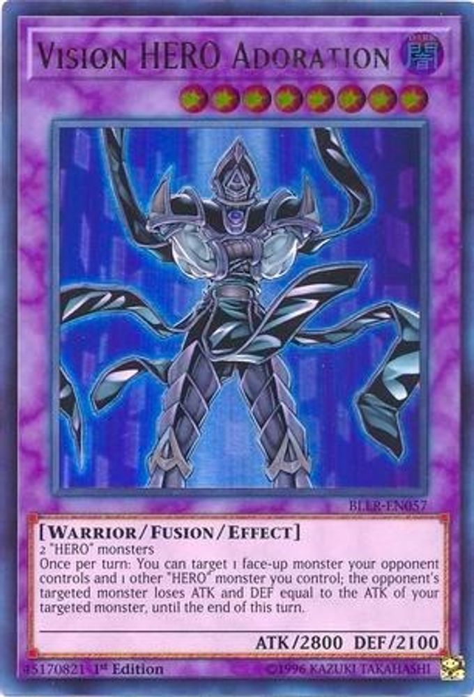 Vision HERO Adoration (BLLR-EN057) - Ultra Rare