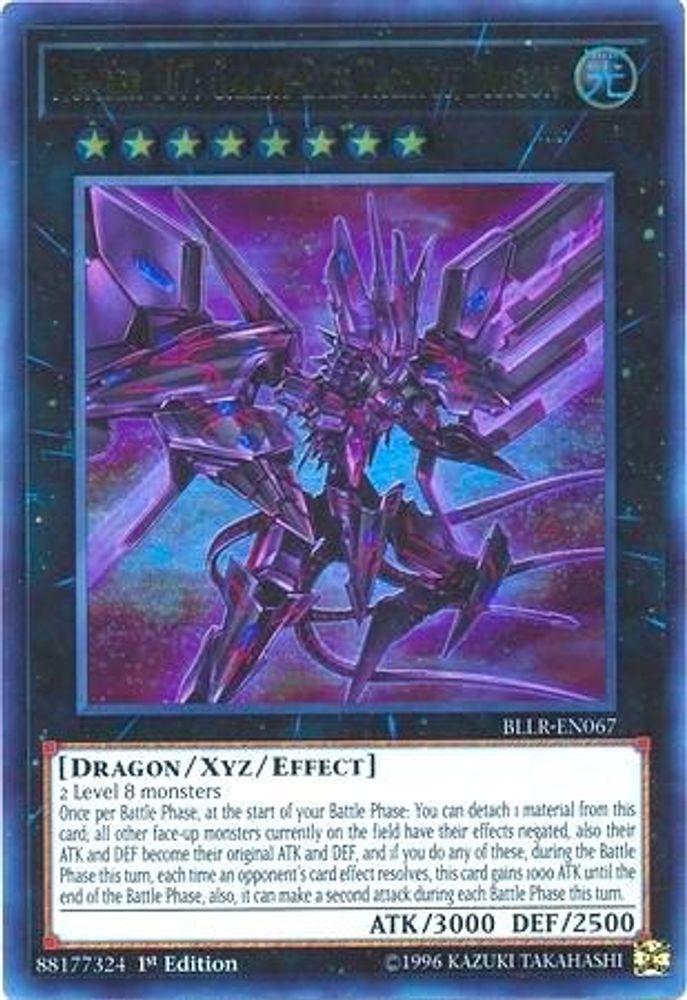 Number 107: Galaxy-Eyes Tachyon Dragon (BLLR-EN067) - Ultra Rare