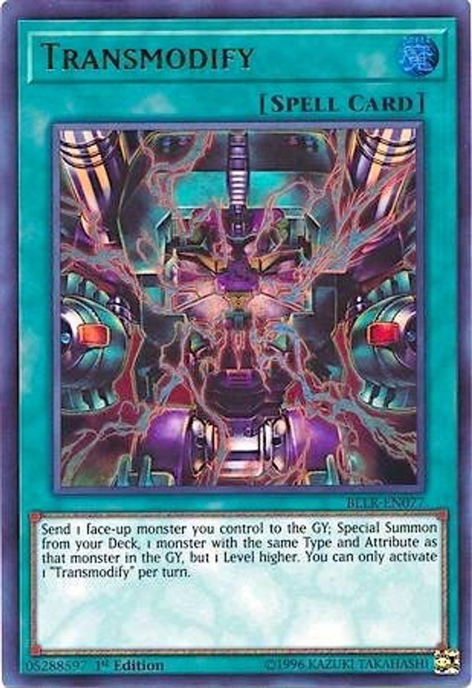 Transmodify (BLLR-EN077) - Ultra Rare