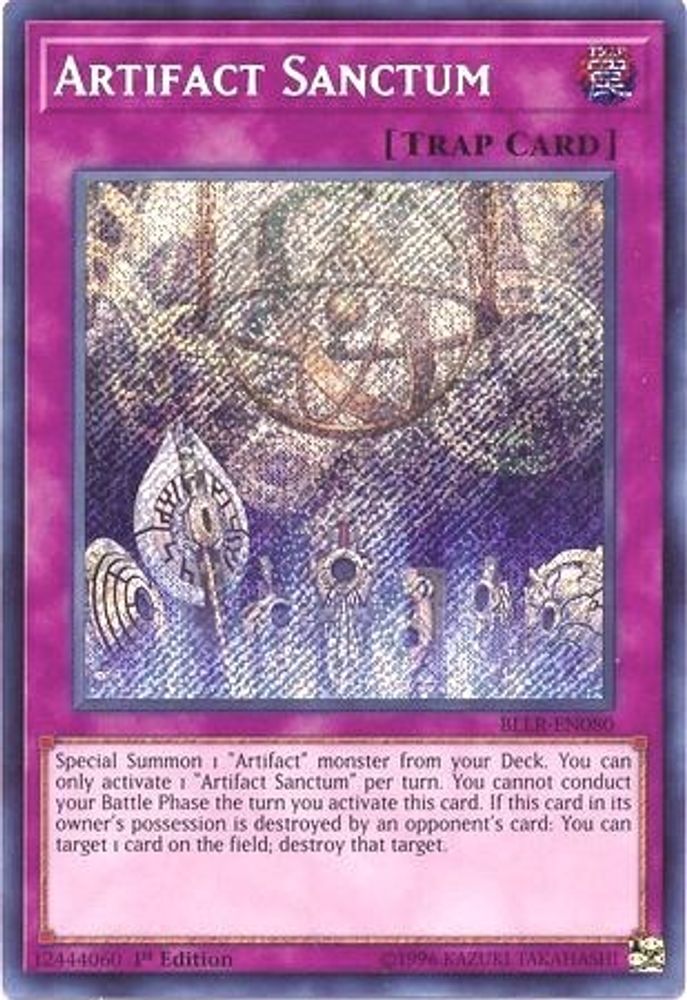 Artifact Sanctum (BLLR-EN080) - Secret Rare