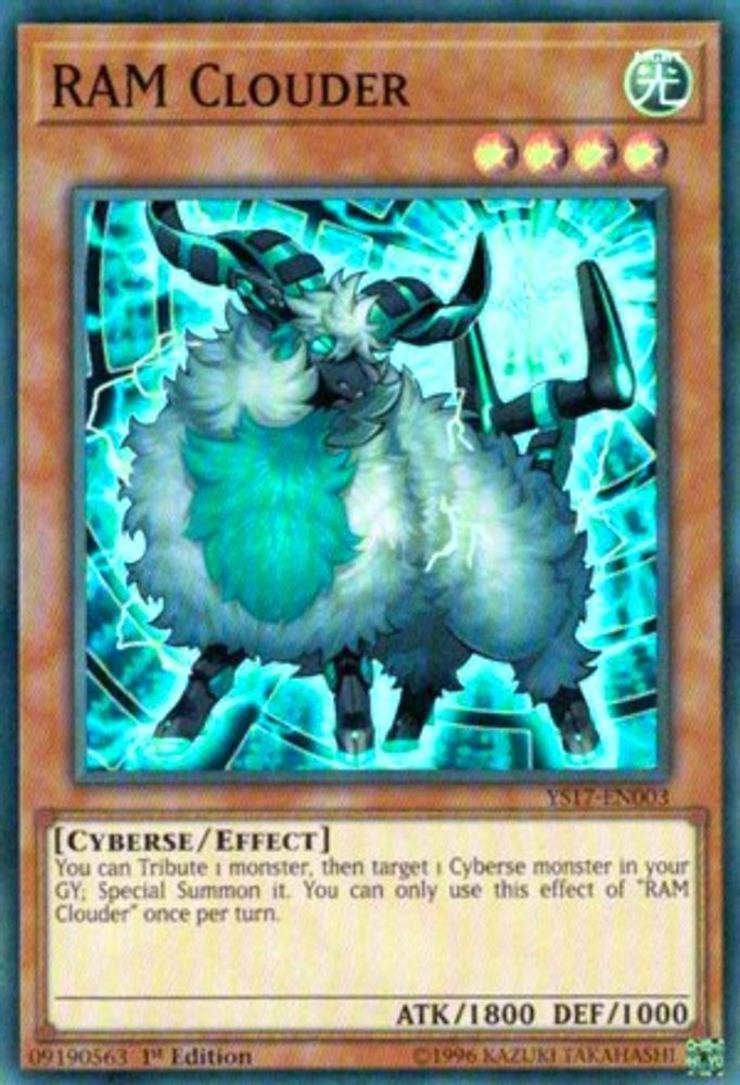 RAM Clouder [YS17-EN003] Super Rare 
