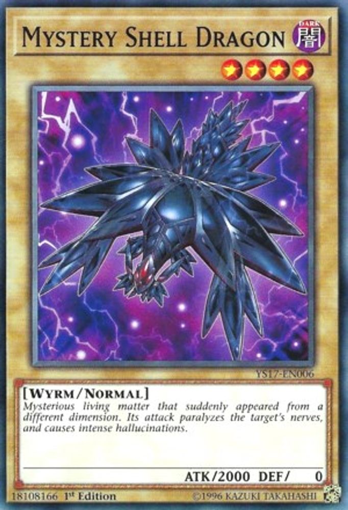 Mystery Shell Dragon (YS17-EN006) - Common