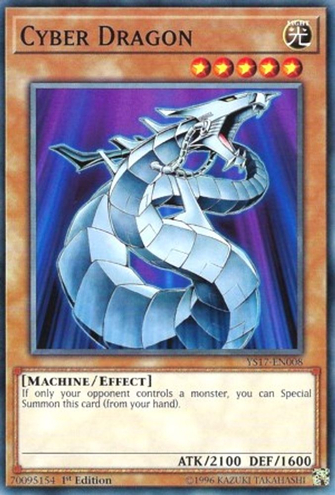 Cyber ​​Dragon [YS17-EN008] Commun 