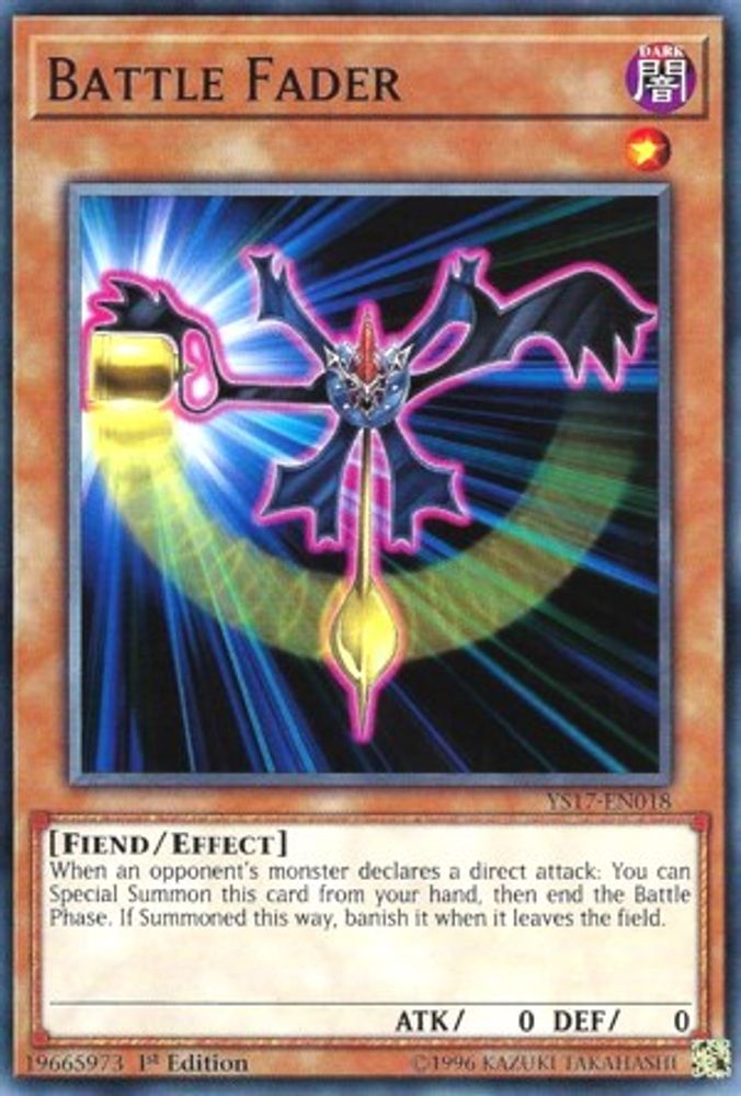 Battle Fader (YS17-EN018) - Common