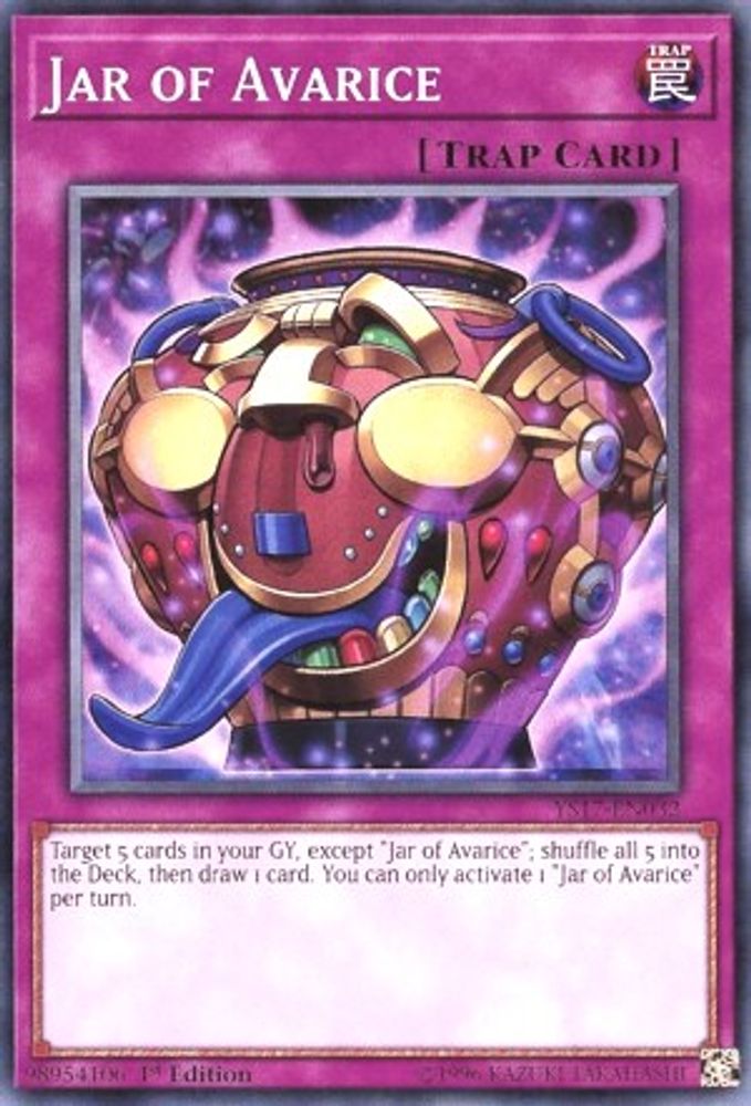 Pot d'avarice [YS17-EN032] Commun 