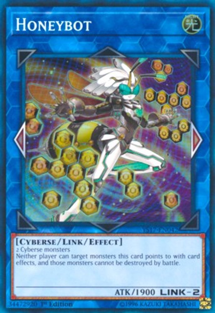Honeybot [YS17-EN042] Super Rare 