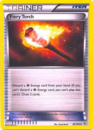Fiery Torch (Sheen Holo) 089/106  - Reverse Holofoil - Promo