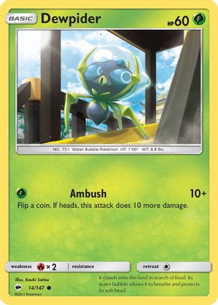 Dewpider 014/147  - Common