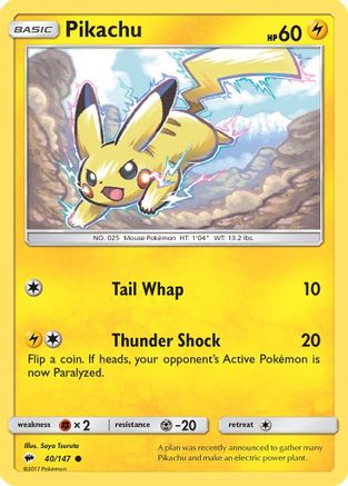 Pikachu 040  - Common