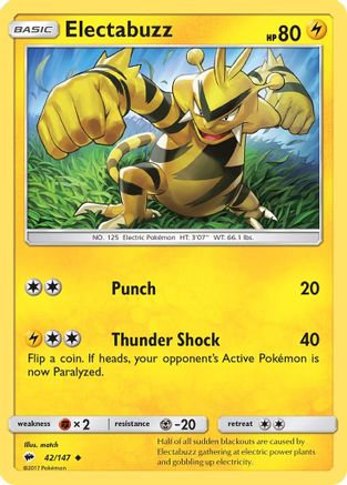 Electabuzz  - Uncommon