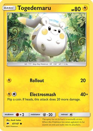 Togedemaru 047  - Common