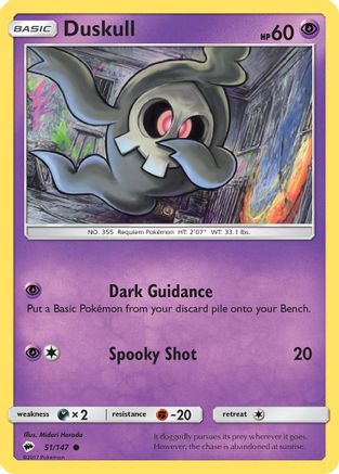 Duskull 051  - Common