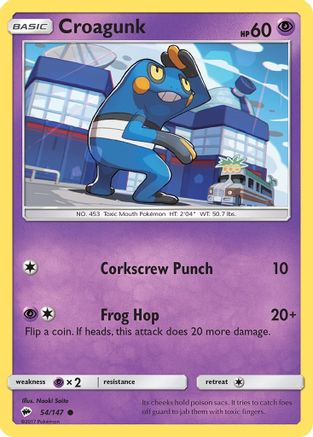 Croagunk 054  - Common
