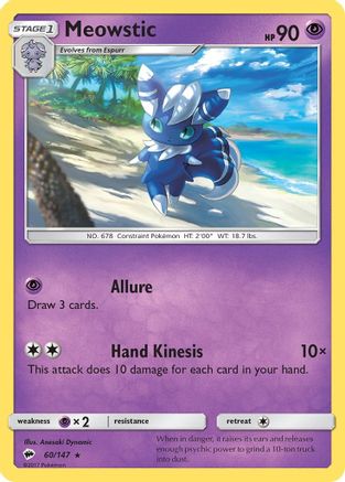 Meowstic 060  - Rare