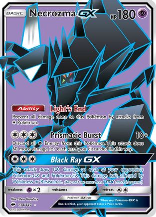 Necrozma GX (Full Art)/147  - Holofoil - Ultra Rare