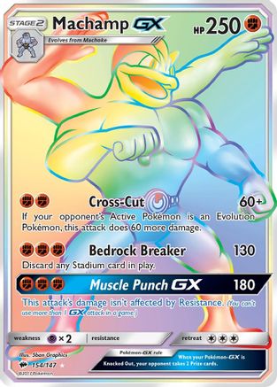 Machamp GX (Secret)  - Holofoil - Secret Rare