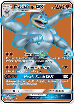 Machamp GX (Full Art)/147  - Holofoil - Ultra Rare