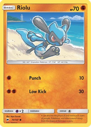 Riolu 070  - Common