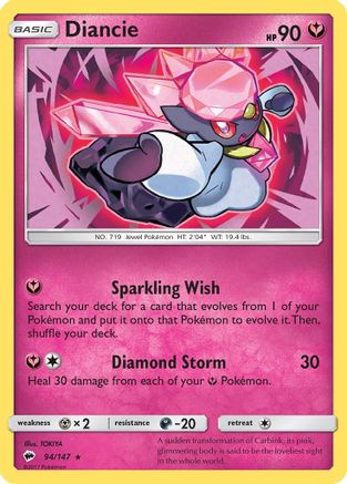 Diancie 094  - Holofoil - Holo Rare