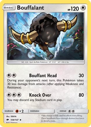 Bouffalant 108/147  - Uncommon