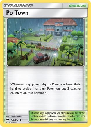 Po Town 121  - Uncommon