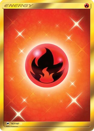 Fire Energy (Secret)  - Holofoil - Secret Rare