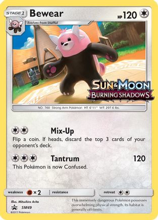 Bewear - SM49 (Prerelease)  - Holofoil - Promo