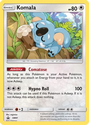 Komala SM41  - Holofoil - Promo