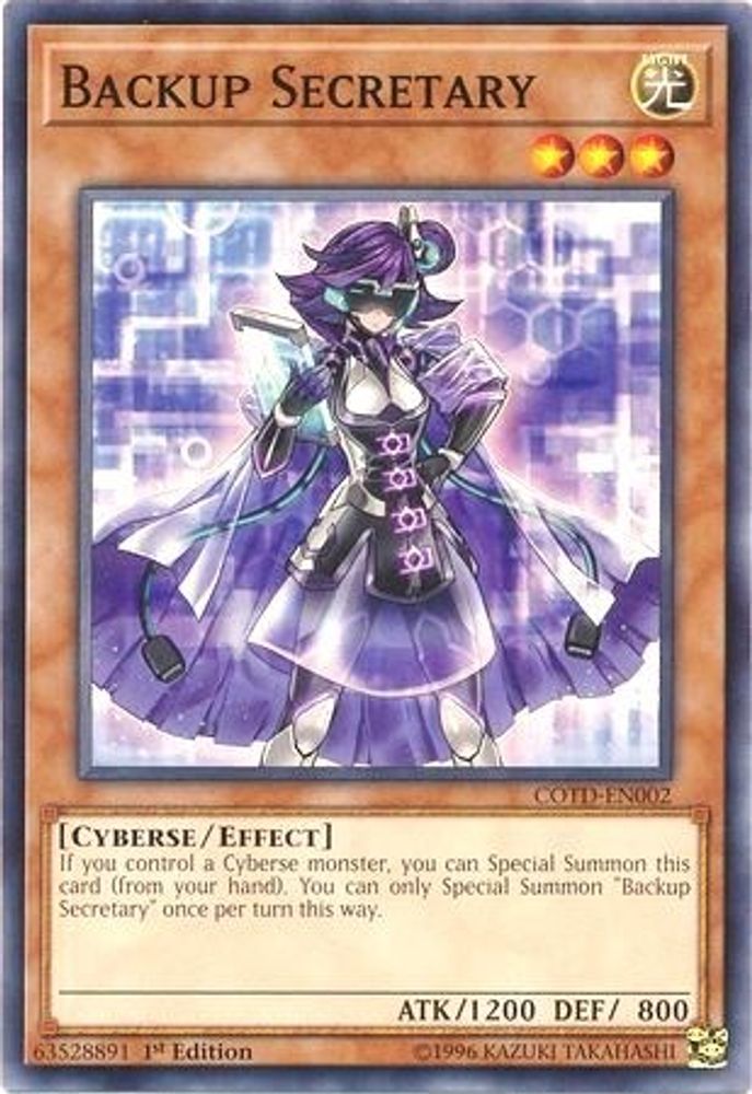 Secrétaire de secours [COTD-EN002] Commun 