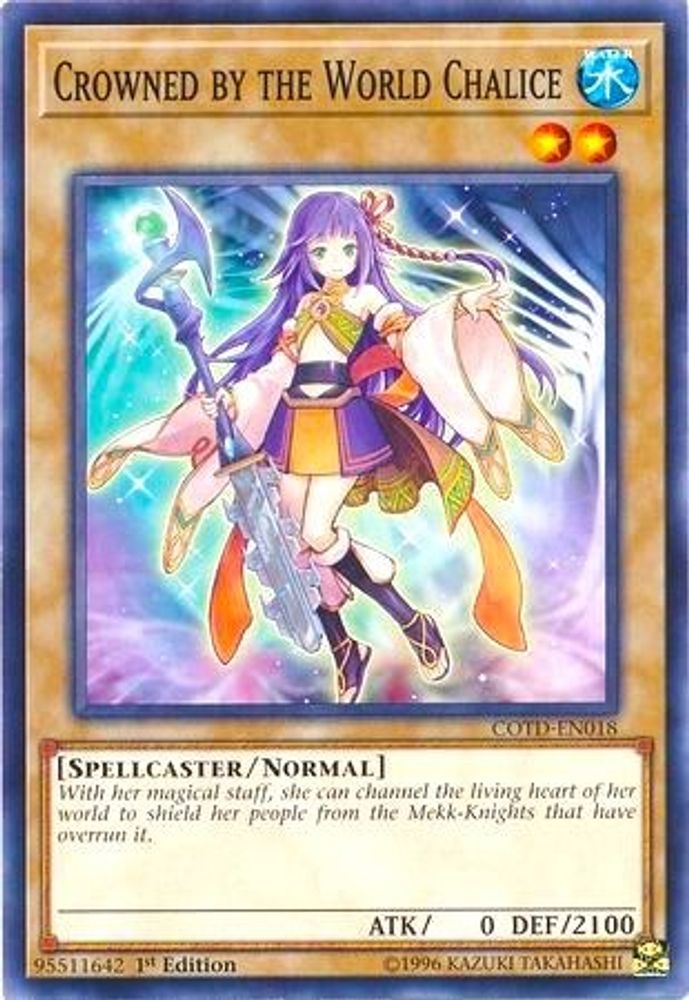 Crowned by the World Chalice (COTD-EN018) - Common