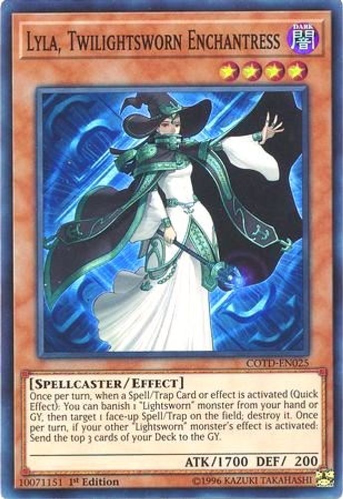 Lyla, Twilightsworn Enchantress (COTD-EN025) - Super Rare