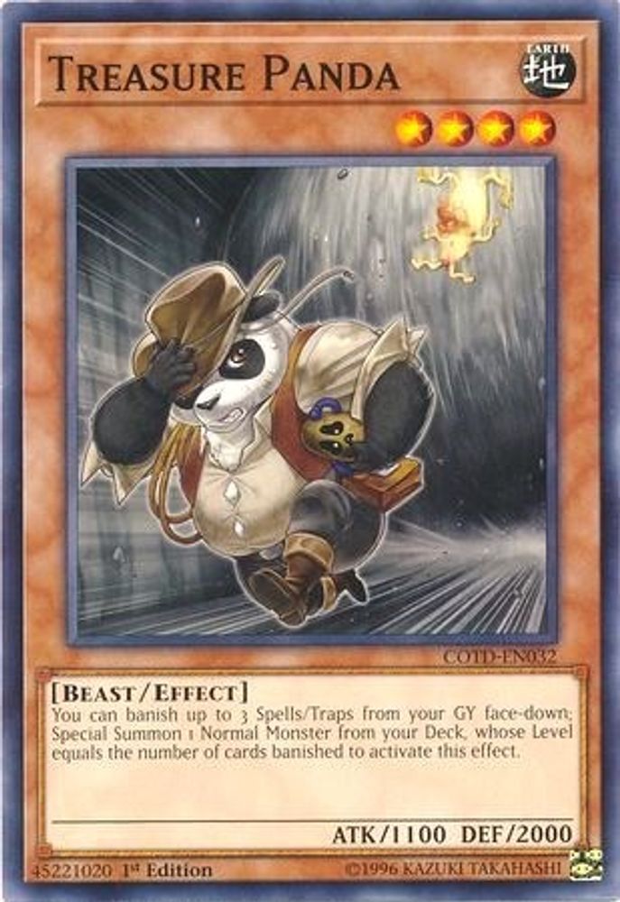 Treasure Panda (COTD-EN032) - Common
