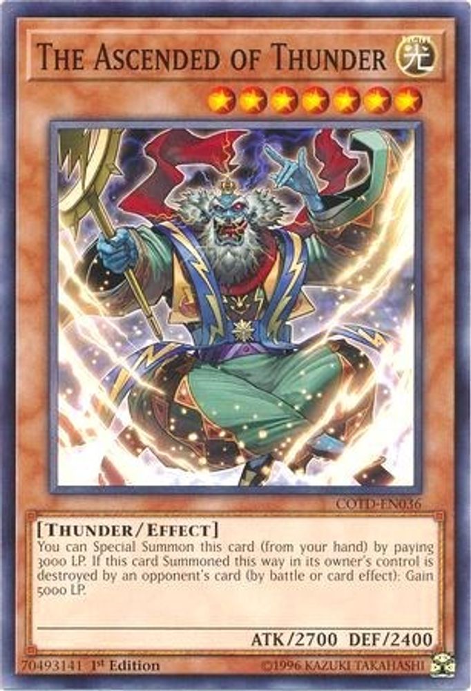 Les Ascensionnés du Tonnerre [COTD-EN036] Impression courte 