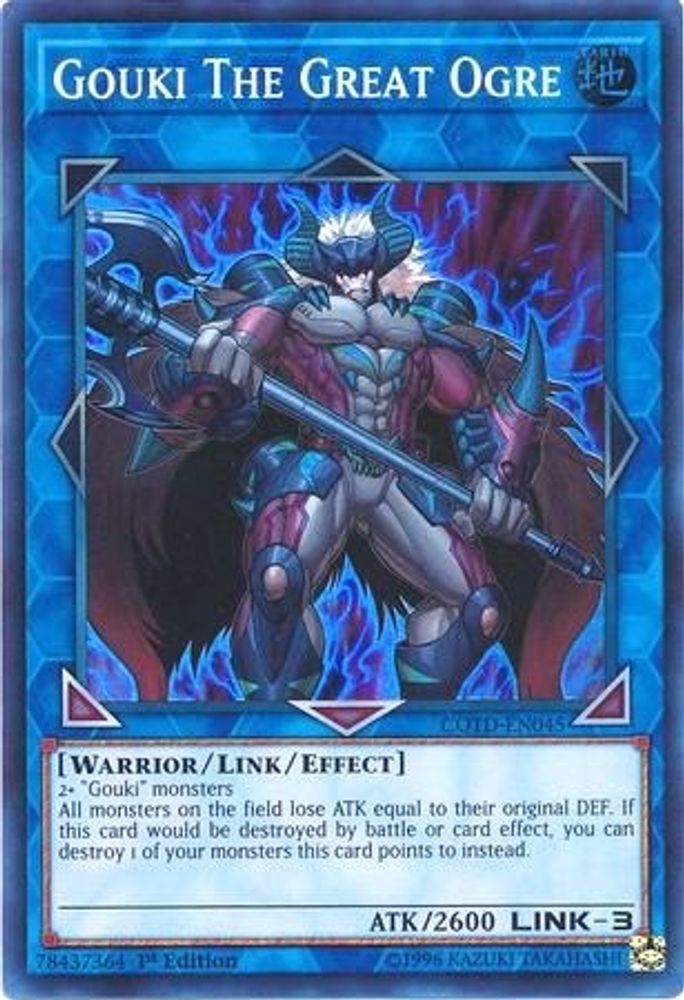 Gouki le grand ogre [COTD-EN045] Super Rare 