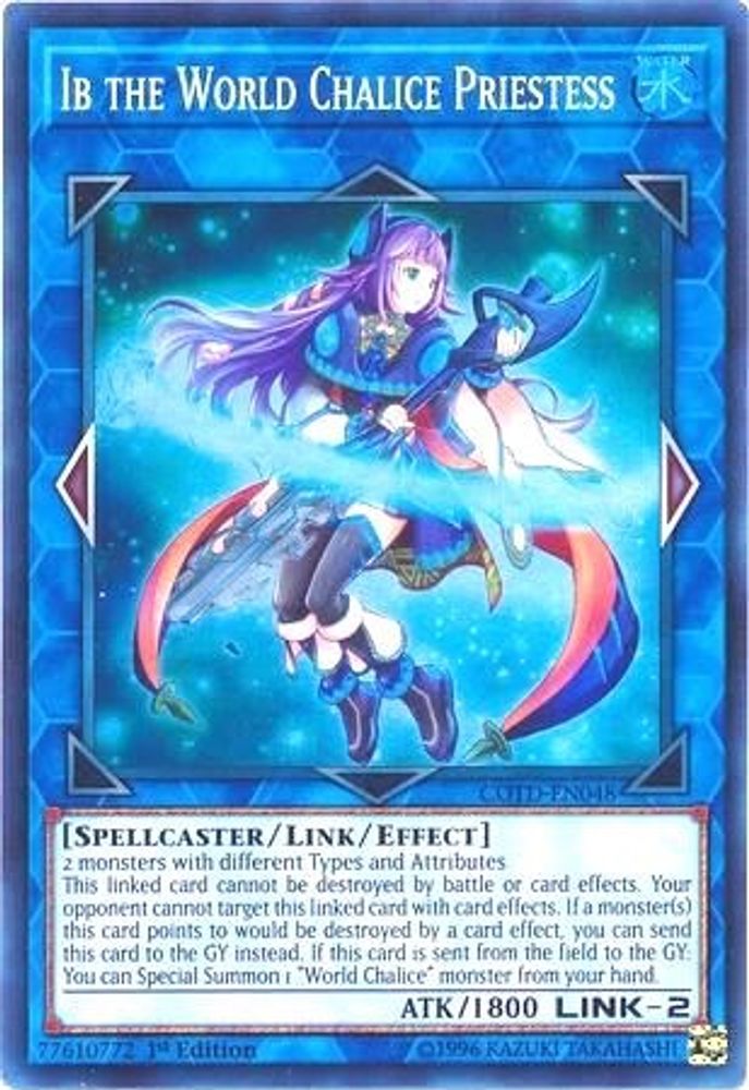 Ib the World Chalice Priestess (COTD-EN048) - Super Rare