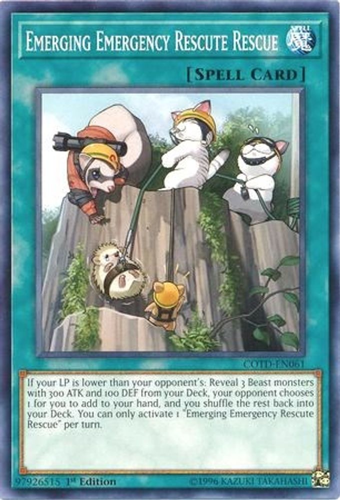 Emerging Emergency Rescute Rescue (COTD-EN061) - Common