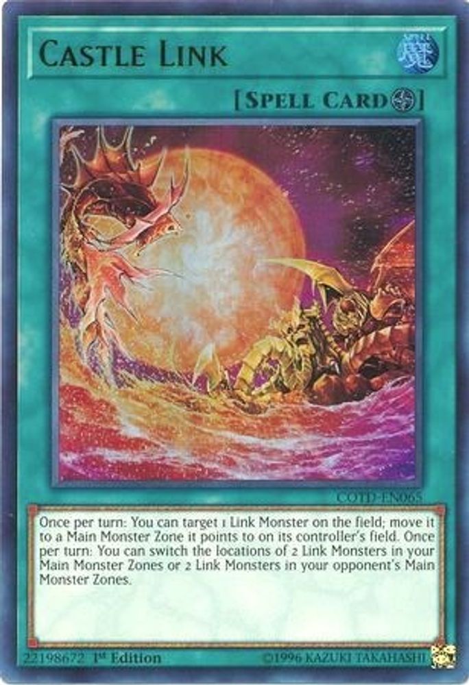 Castle Link (COTD-EN065) - Ultra Rare