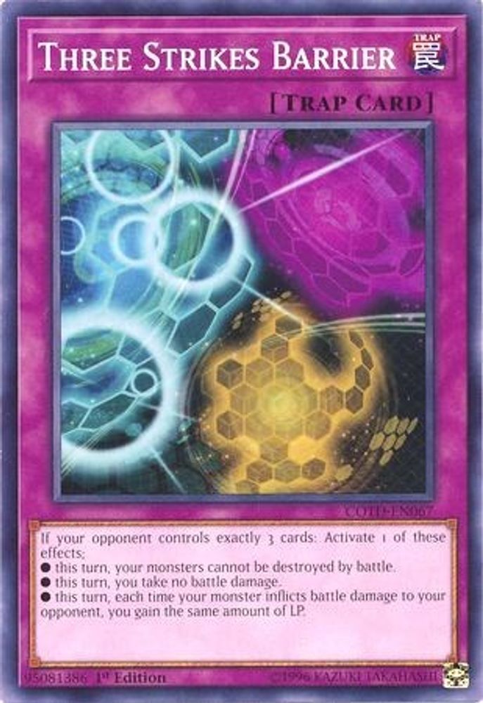 Three Strikes Barrier (COTD-EN067) - Common