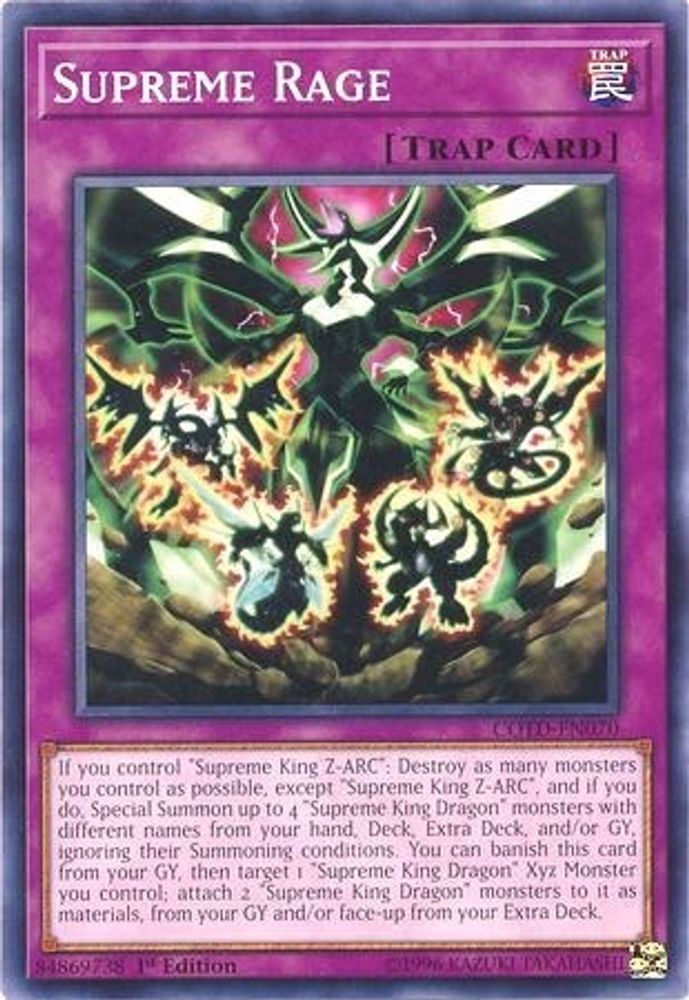 Supreme Rage (COTD-EN070) - Common