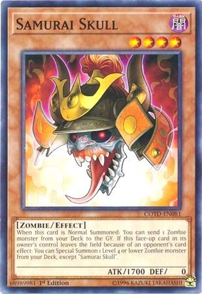 Samurai Skull (COTD-EN081) - Common