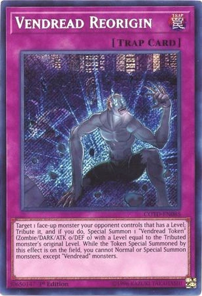 Vendread Reorigin (COTD-EN085) - Secret Rare