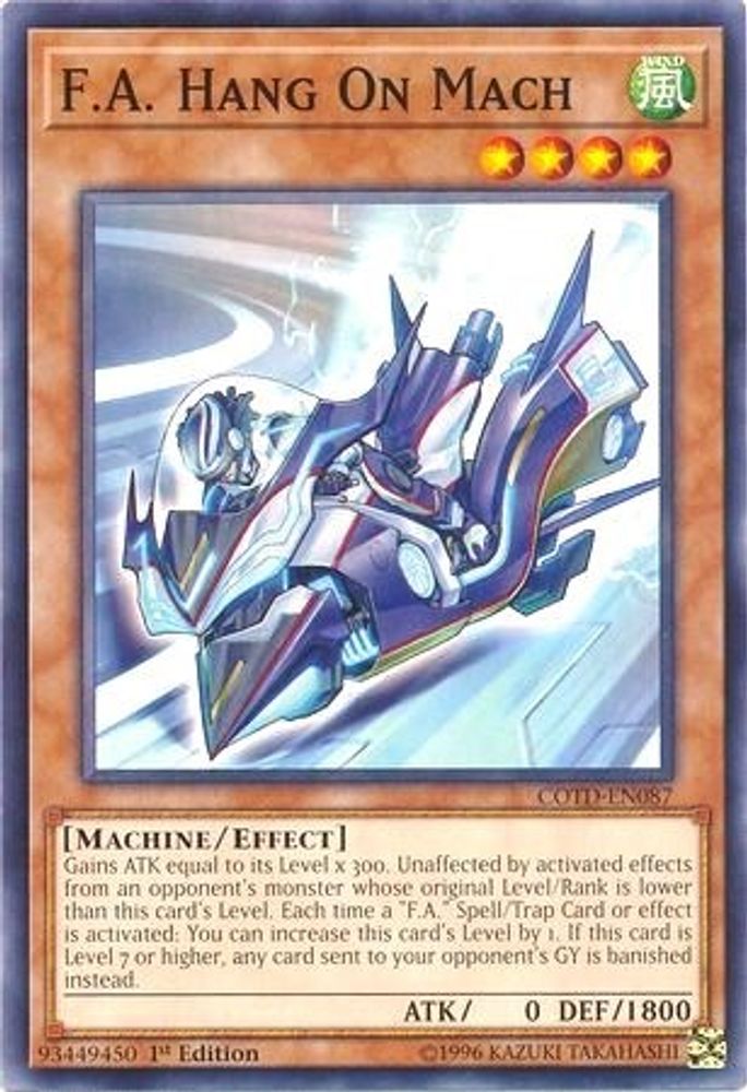 F.A. Hang On Mach (COTD-EN087) - Common
