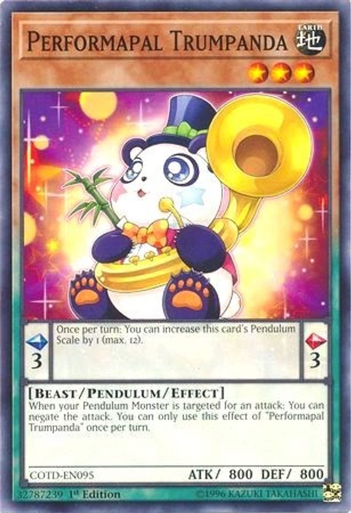 Performapal Trumpanda (COTD-EN095) - Common