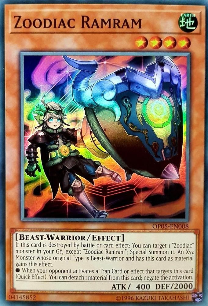 Zoodiac Ramram (OP05-EN008) - Super Rare