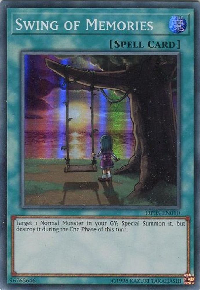 Swing of Memories (OP05-EN010) - Super Rare