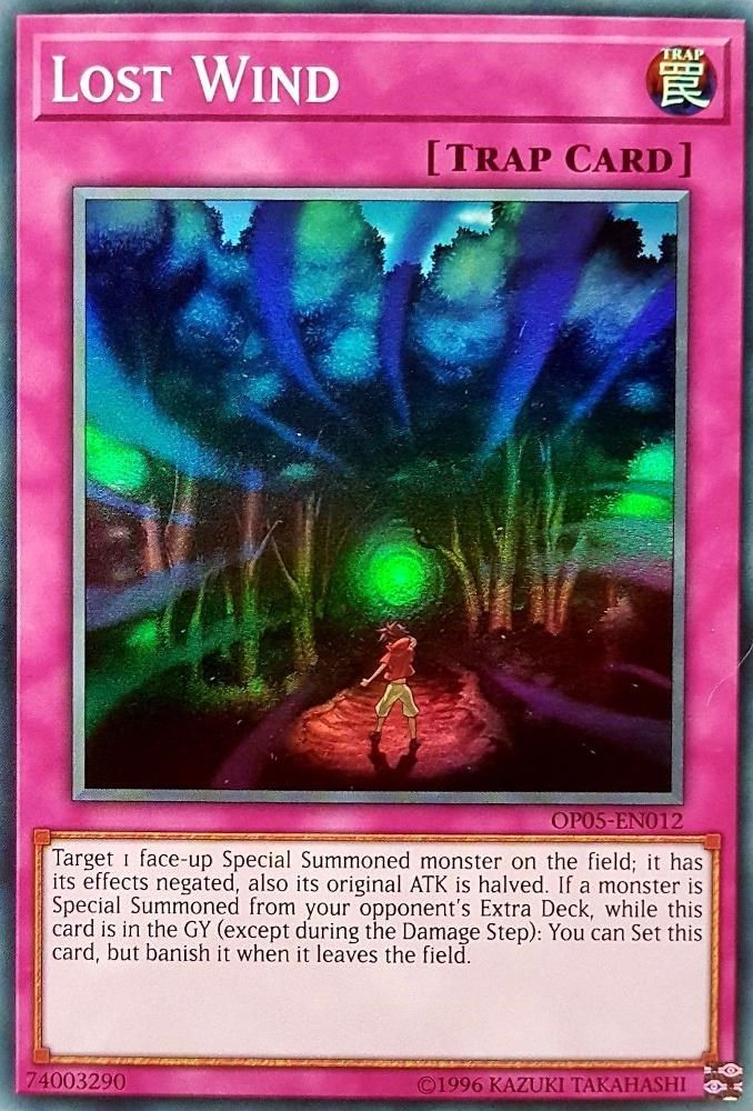 Lost Wind (OP05-EN012) - Super Rare