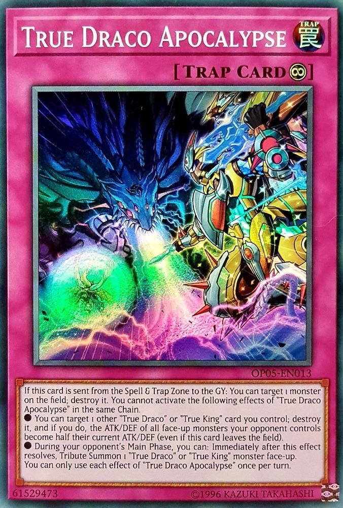 True Draco Apocalypse (OP05-EN013) - Super Rare