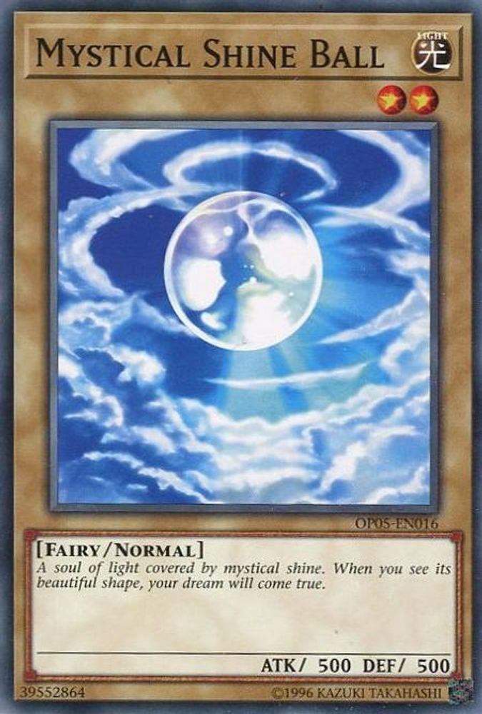 Boule de brillance mystique [OP05-EN016] 
