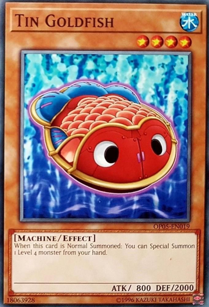 Tin Goldfish (OP05-EN019) - Common